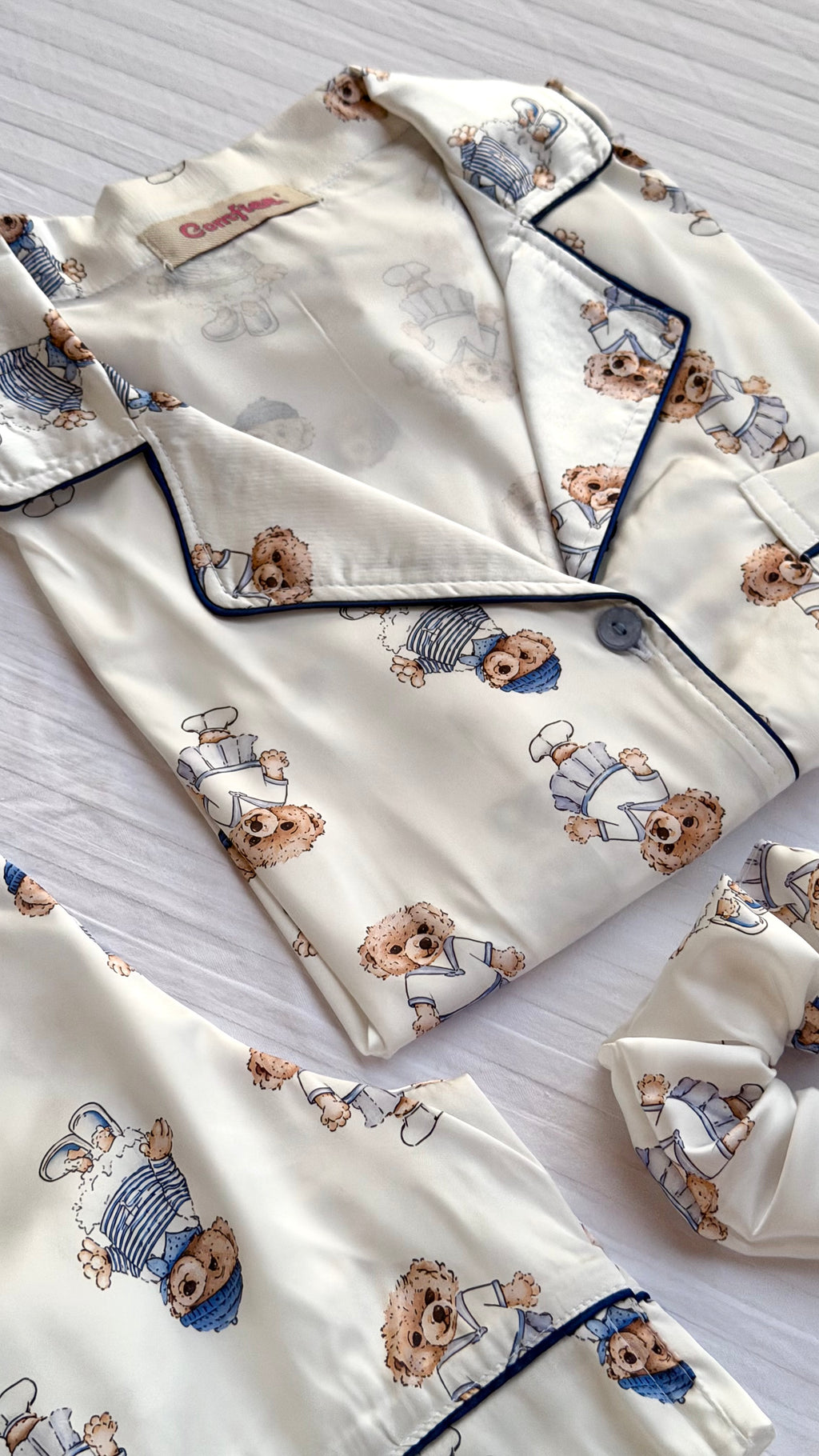 Teddy bear set (blue)