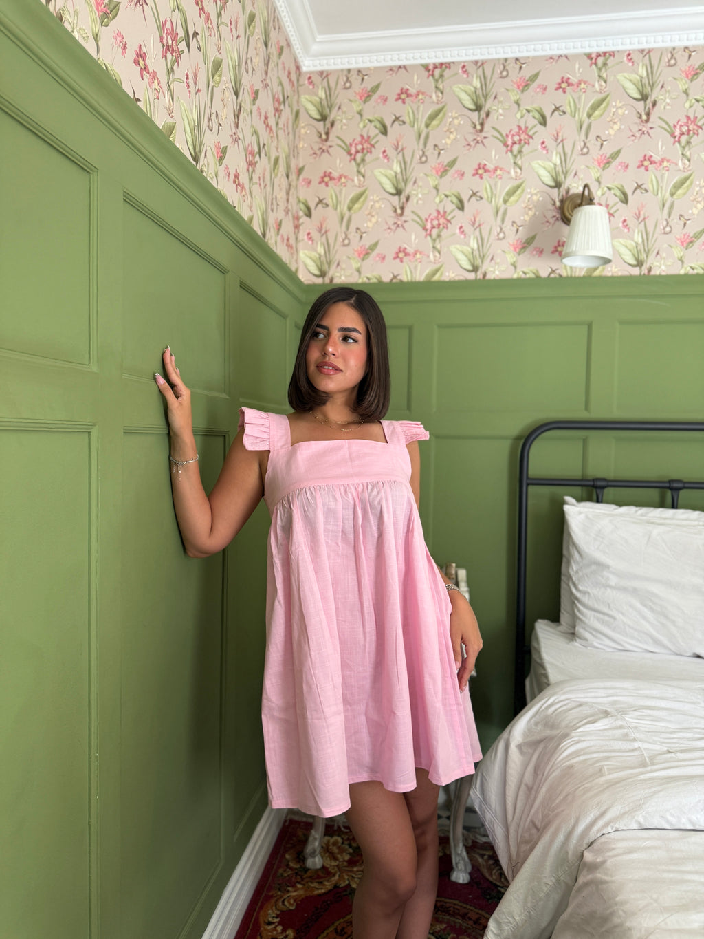 Fluffy dress ( pink )