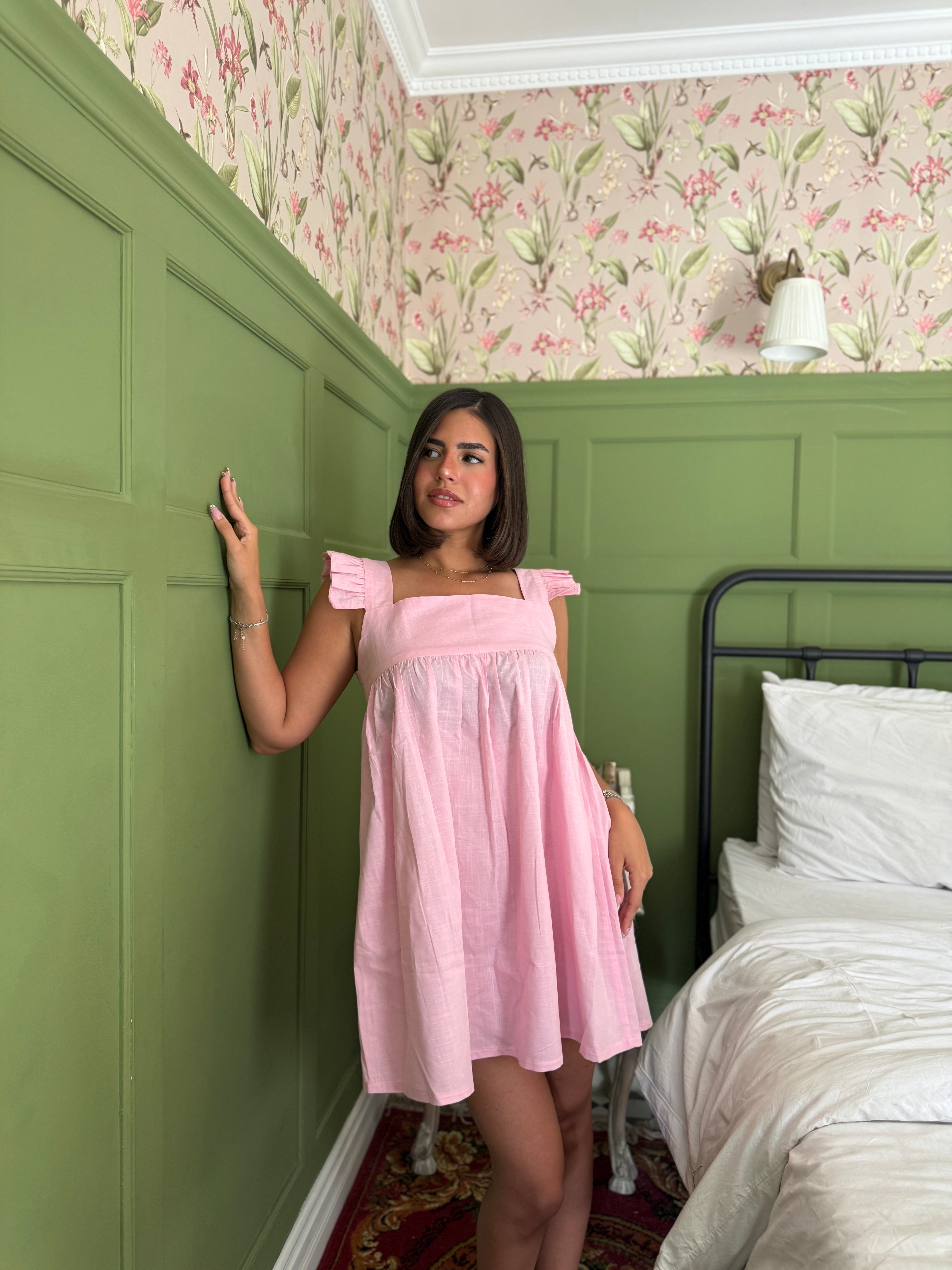 Fluffy dress ( pink )