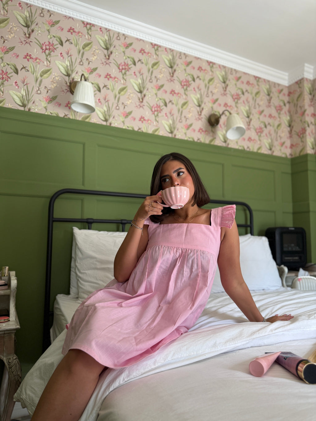 Fluffy dress ( pink )