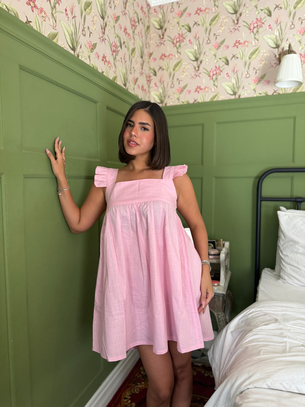 Fluffy dress ( pink )
