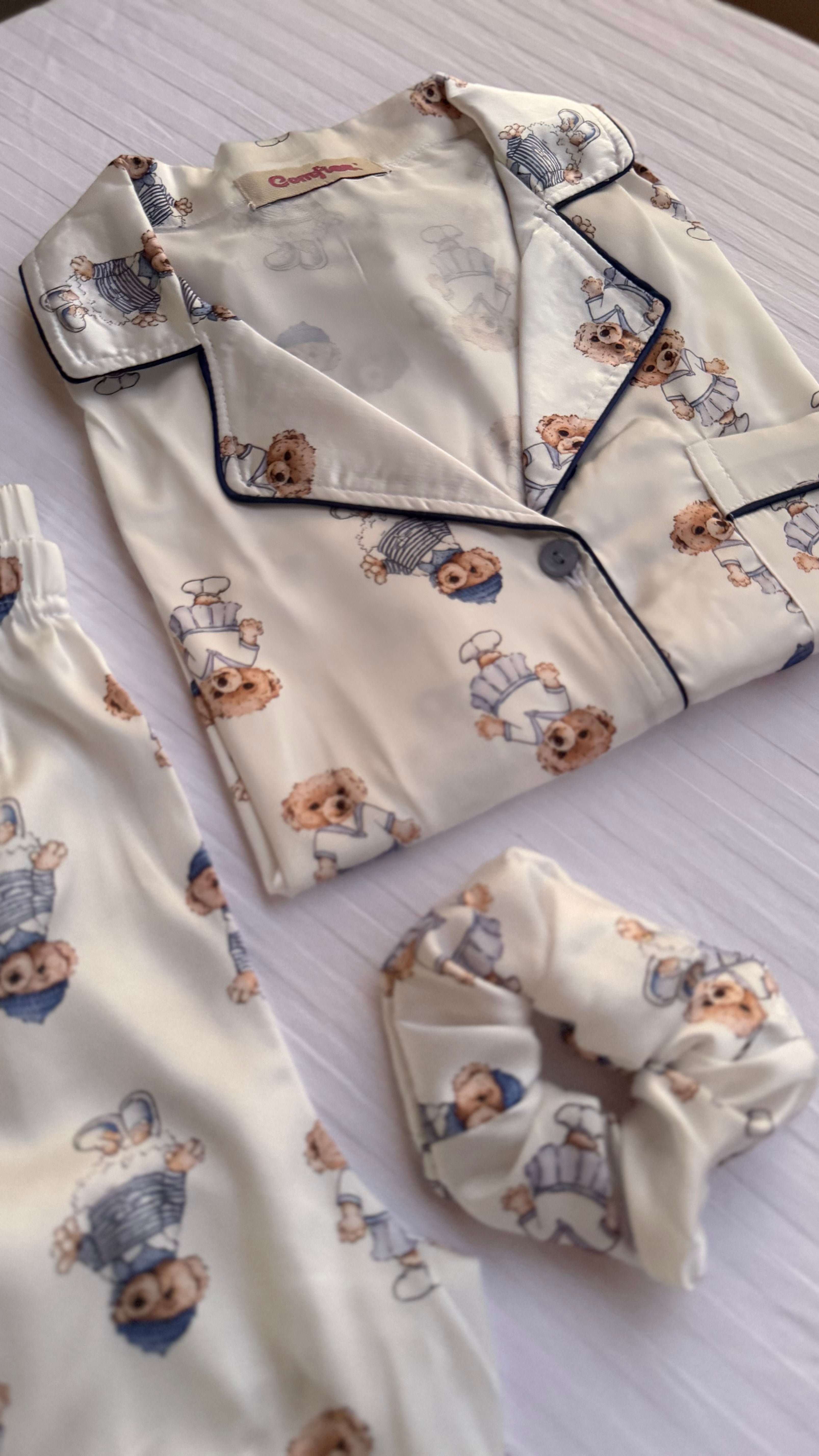 Teddy bear set (blue)