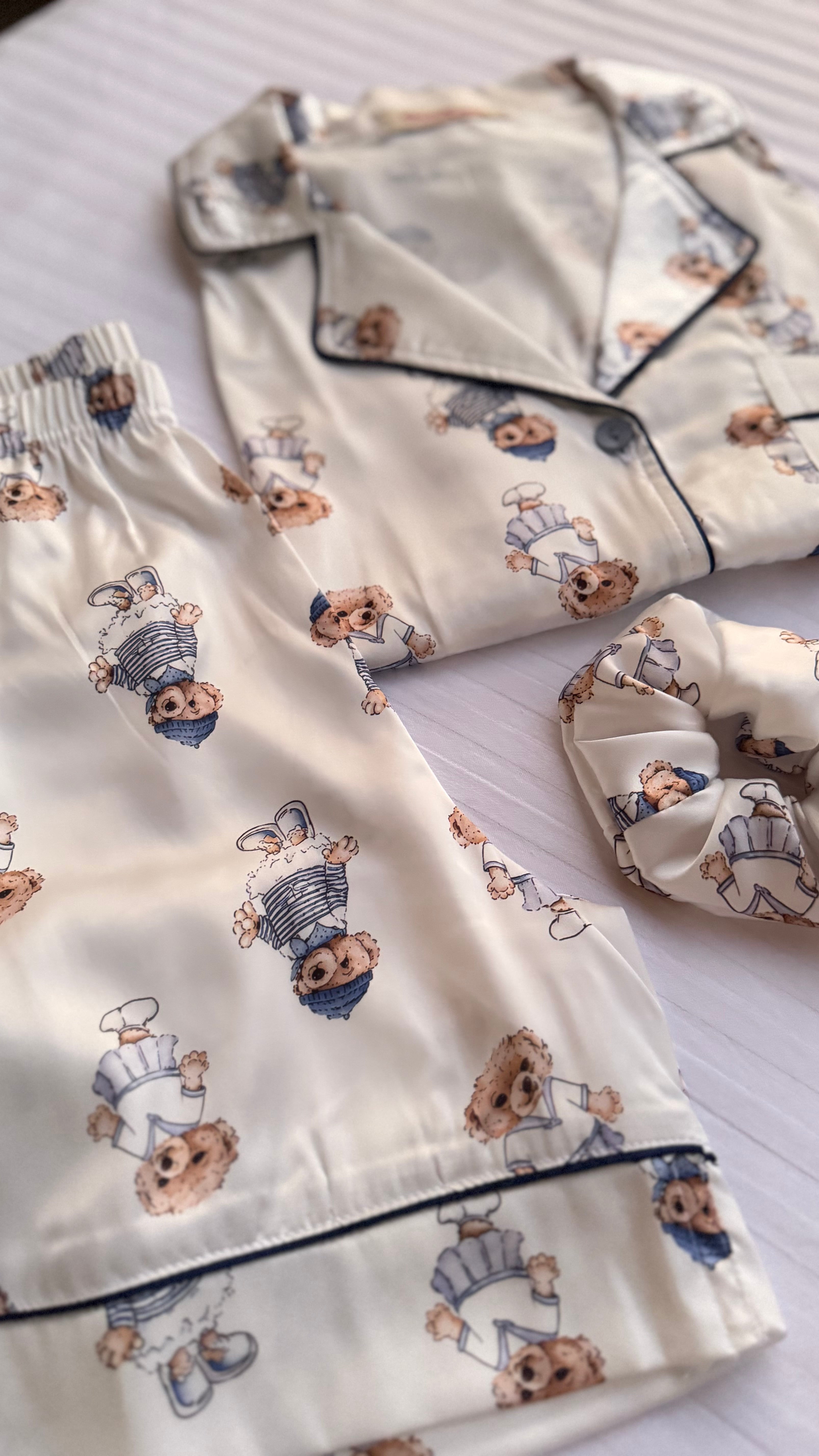 Teddy bear set (blue)