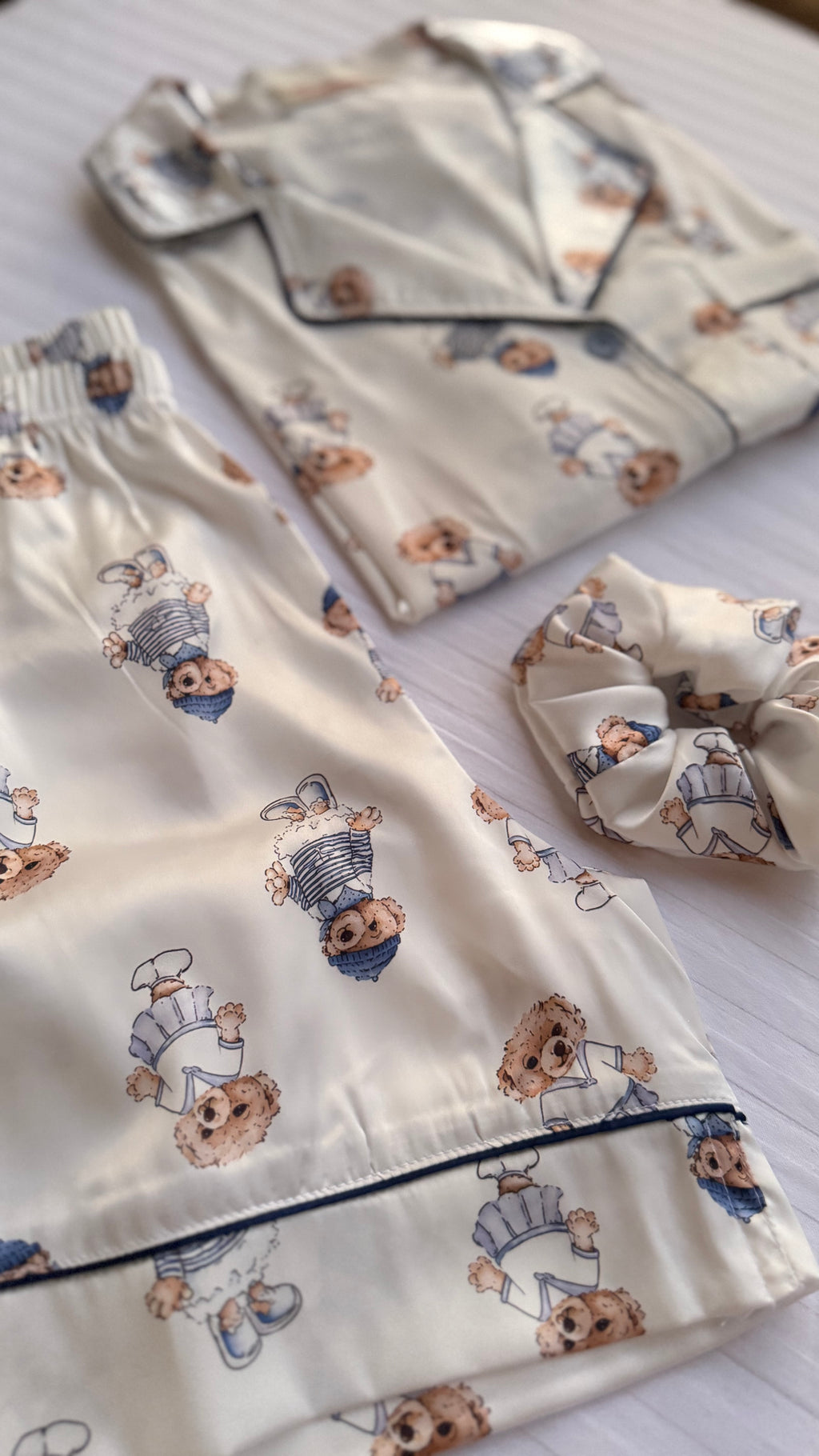 Teddy bear set (blue)