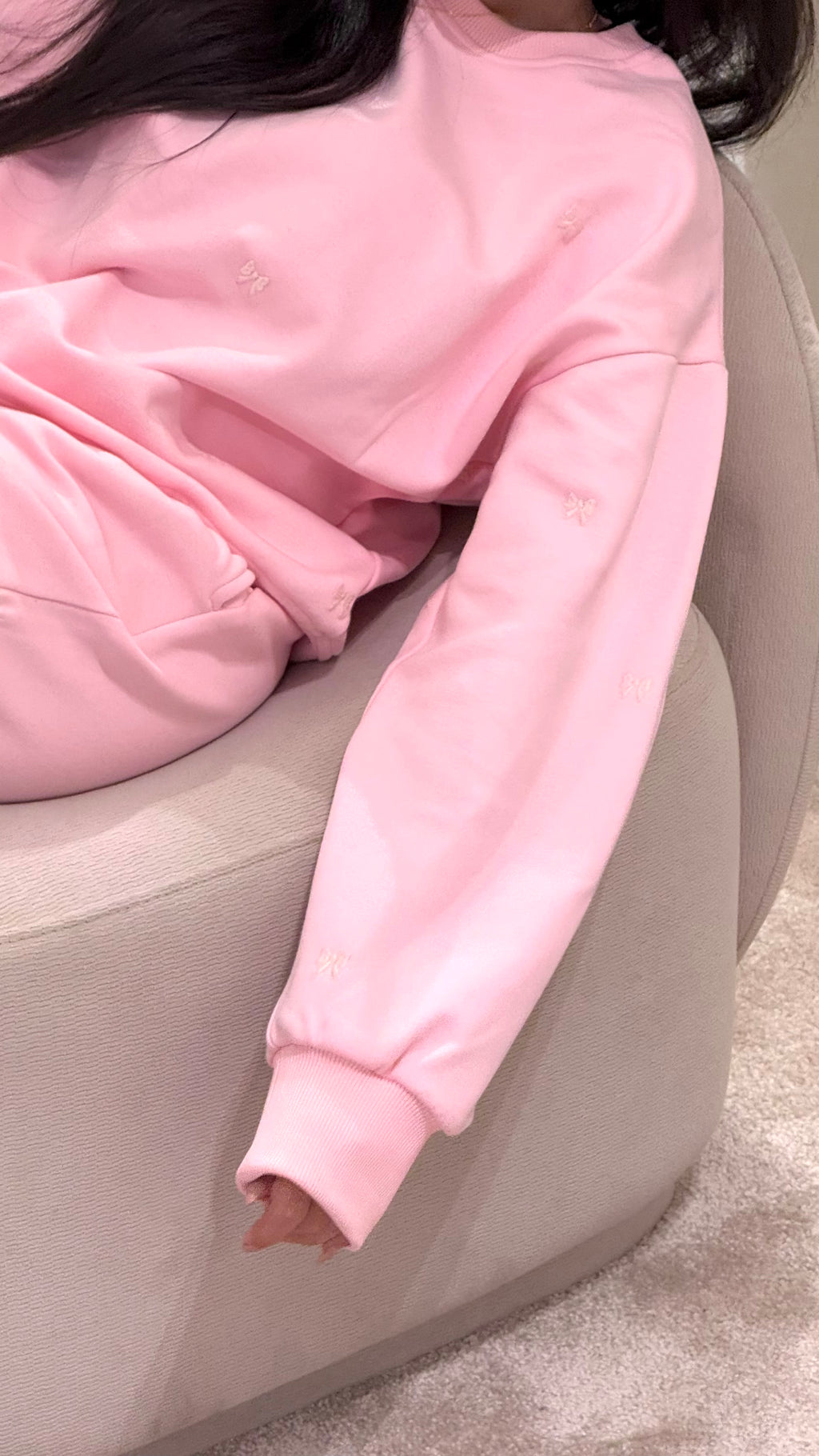 pink hug pj