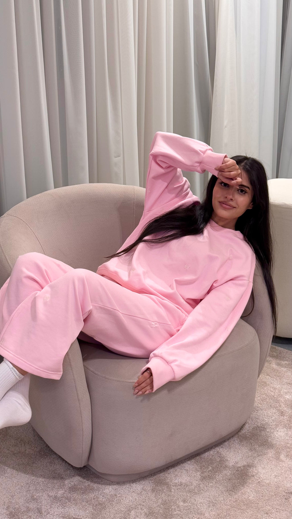 pink hug pj